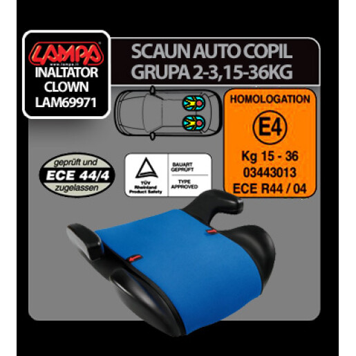 Scaun auto copil grupa 2-3 Clown