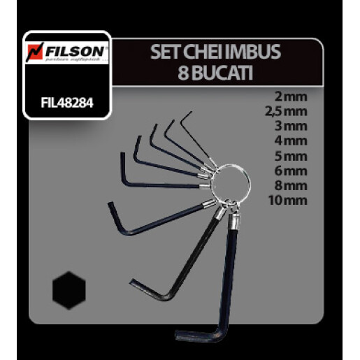 Set chei imbus 8buc Filson