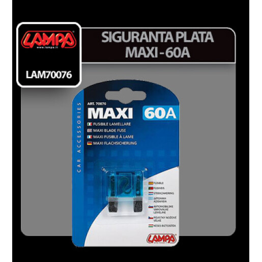 Siguranta plata Maxi - 60A