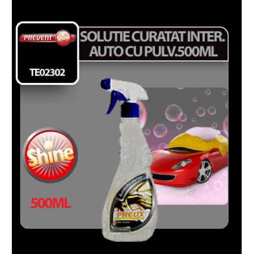 Solutie pentru curatat interiorul auto cu pulv. Prelix 500ml