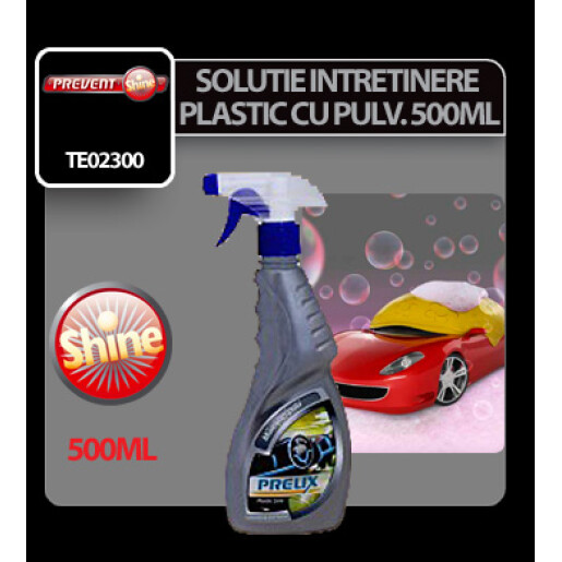 Solutie pentru intretinere plastic cu pulv. Prelix 500ml