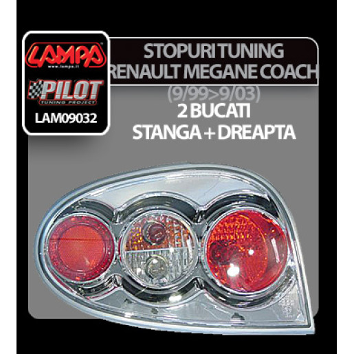 Stopuri tuning Renault Megane Coach (9/99-9/03) - Cromate
