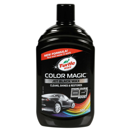 Pasta pentru lustruit caroserii Turtle wax Color Magic 500ml - Negru