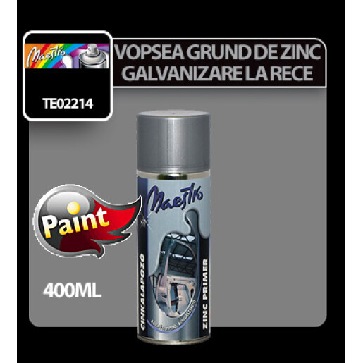 Vopsea grund de zinc aerosol Maestro 400ml
