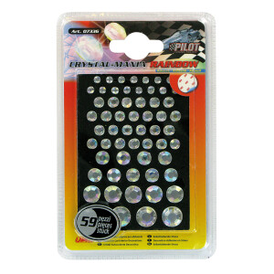 Ornamente cristal mania 59buc - Curcubeu