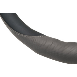 Husa volan GT Special - M - Ø 37/39cm - Negru/Gri