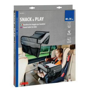 Masuta scaun auto copil pentru calatorie Snack & Play Lampa - Gri