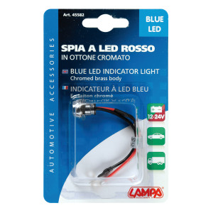 Indicator luminos LED 12/24V - Albastru