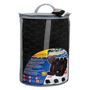 Huse scaun Stinger 9buc Negru/Gri