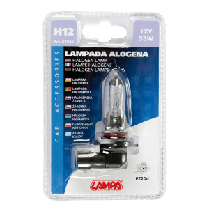 Bec halogen 12V - H12 - 53W - PZ20d 1buc Lampa  