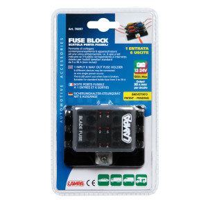 Cutie sigurante 1 intrare 6 iesiri 12/24V