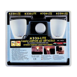 Set lampi iluminat interior Moon-Lite 2buc 12V