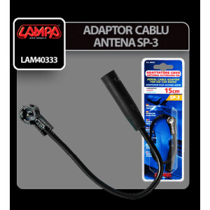 Adaptor cablu antena SP-3 mufa DIN in ISO Lampa