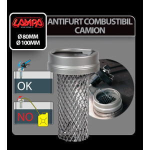 Antifurt combustibil camion tip baioneta - Ø 100mm