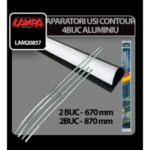 Aparatori usi Contour 4 - 4buc - Aluminiu