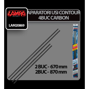 Aparatori usi Contour 4 - 4buc - Carbon