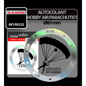 Autocolant Hobby Air Parachutist 1buc