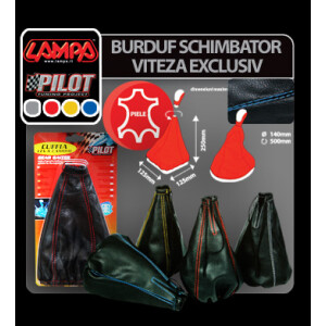 Burduf schimbator viteza Exclusiv - Negru/Gri