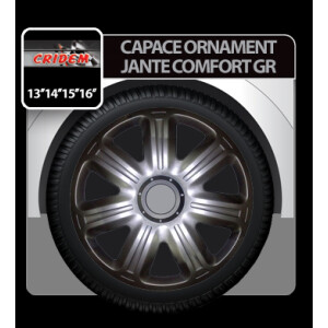 Capace roti auto Comfort GR 4buc - Grafit - 15''