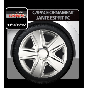 Capace roti auto Esprit RC 4buc - Argintiu - 15''