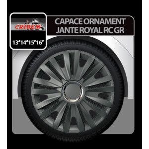 Capace roti auto Royal RC GR 4buc - Grafit - 14''