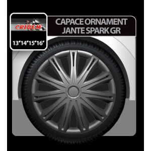 Capace roti auto Spark GR 4buc - Grafit - 14''
