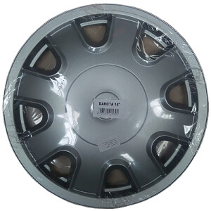 Capace roti Dakota - 1buc - Argintiu - 14''