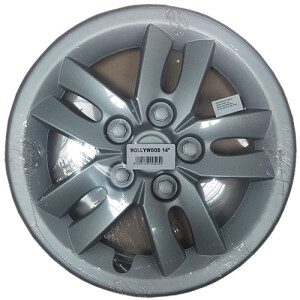 Capace roti Hollywood - 1buc - Argintiu - 14''