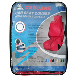 Huse scaun Racing 13buc - Negru/Rosu