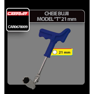 Cheie bujii model T Carpoint - 21mm