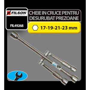 Cheie in cruce pentru desurubat prezoane roti rabatabila Filson