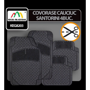 Covorase cauciuc universale Santorini 4buc