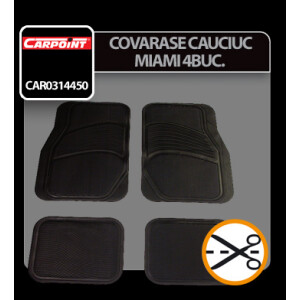 Covorase cauciuc universale Miami 4buc