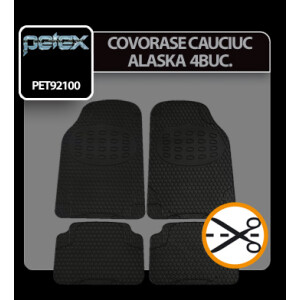 Covorase cauciuc Renault Clio II (>98) / Clio III (06/01-09/05) Petex