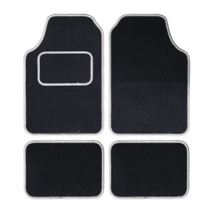 Covorase mocheta universale 4buc - Negru/Gri