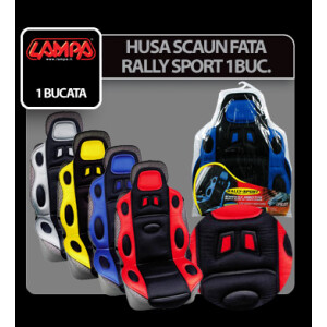 Husa scaun fata Rally Sport 1buc - Albastru