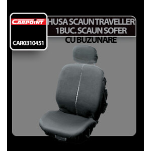 Husa scaun fata Traveller 1buc - Gri