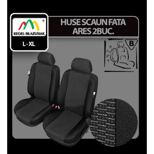 Huse scaun fata Ares 2buc Extra Super Airbag - Marimea XL