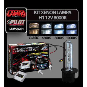 Kit Xenon H.I.D. Lampa H1 12V - 8000K