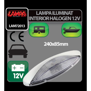 Lampa iluminat interior cu halogen 12V-10W