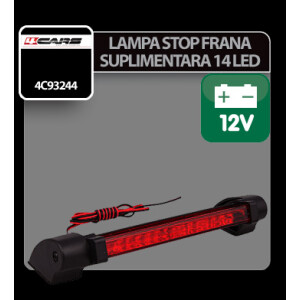 Lampa stop frana suplimentara cu 14 LED 12V 4Cars