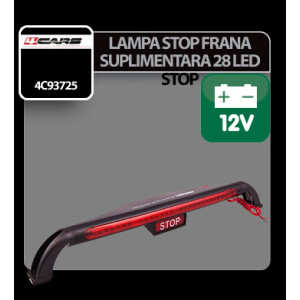 Lampa stop frana suplimentara cu 28 LED - STOP - 12V 4Cars