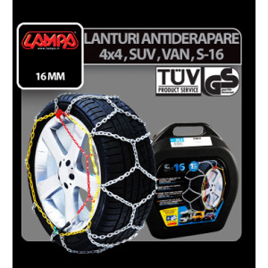 Lanturi antiderapante S-16, 4x4, SUV si VAN - 26,8