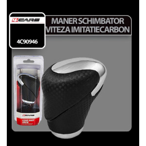 Maner schimbator viteza imitatie carbon si crom 4Cars