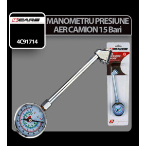 Manometru presiune aer camion 15 Bar 4Cars