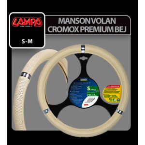 Manson volan Cromox Premium - S - Ø 35/37cm - Bej