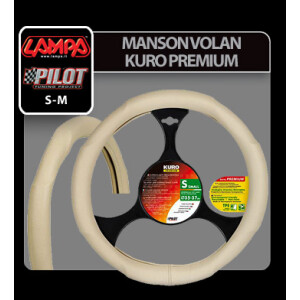 Manson volan Kuro Premium - M - Ø 37/39cm - Bej