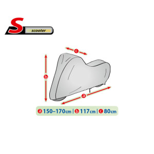 Prelata scuter Mobile Garage - S