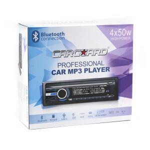 CARGUARD - MP3 player auto cu BLUETOOTH și față detașabilă 4 x 50W