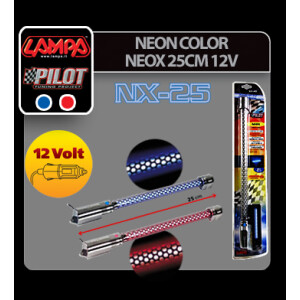 Neon color Neox 25cm 12V - Albastru